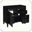 Modern Solid Wood Frame Bathroom Vanity With Storage Drawers-1768818939