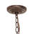 Meyda Tiffany & Stained Glass 3 - Light Mahogany Bronze Unique/Statement Pendant