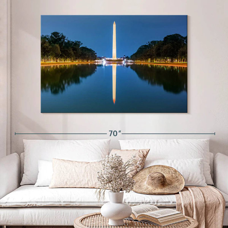 Lilie Washington Monument Reflection, 34" H x 51" W