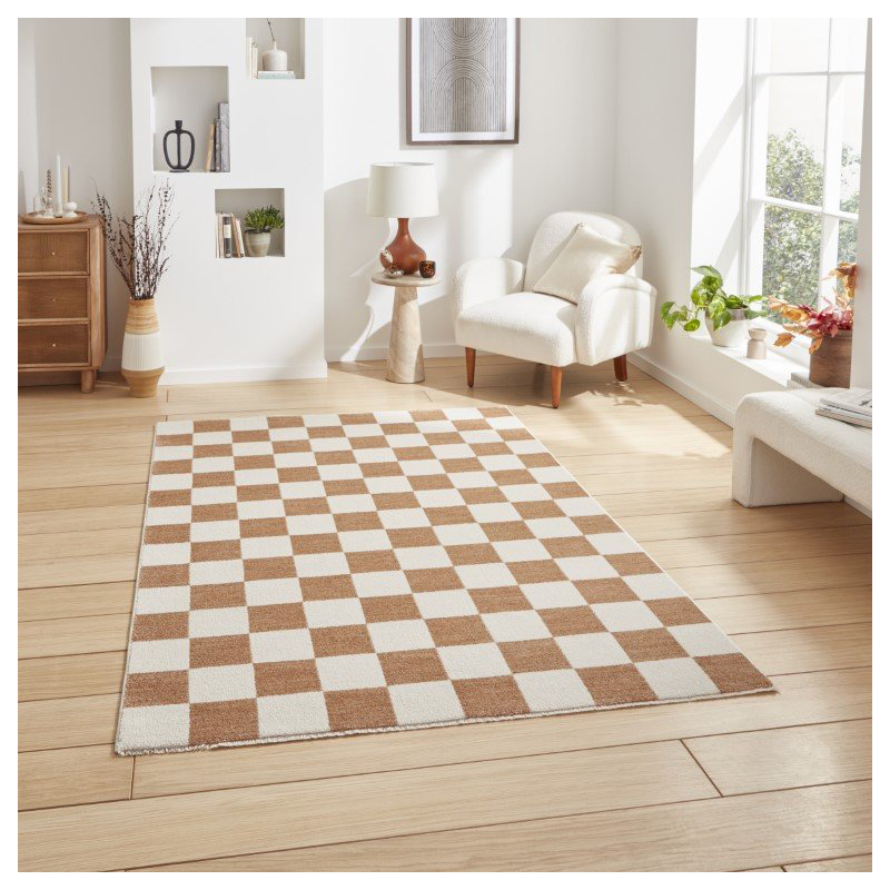 Paulean area rug Machine Woven Rectangle Walnut, Rectangle 160 x 220cm