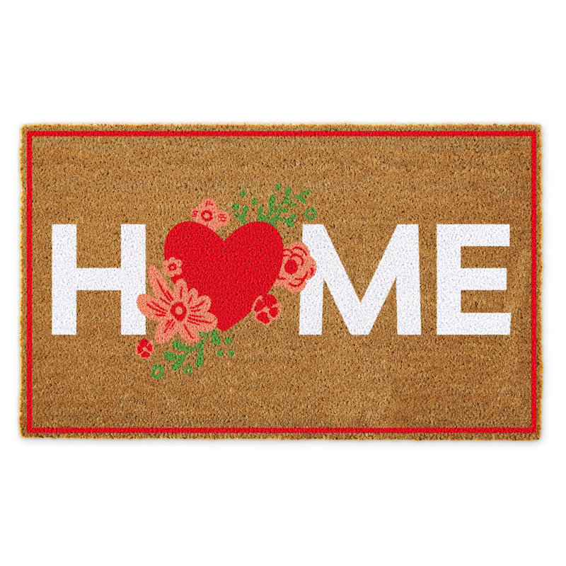 Tapis d'entrée antidérapant Shareen 29 po x 17 po
