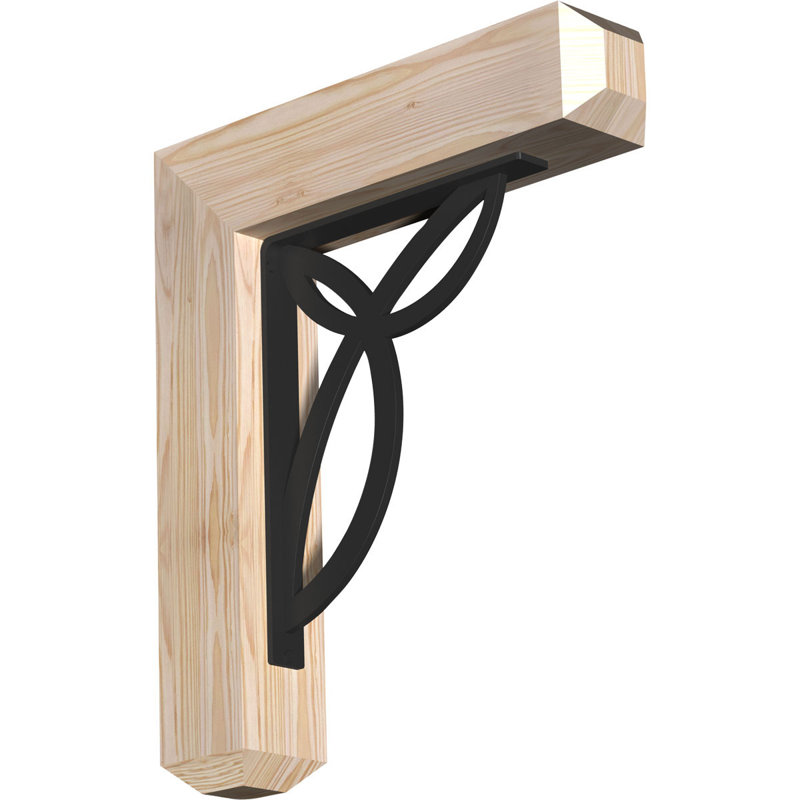 Support de scie à chantourner brut, sapin Douglas, l 4 po x P 9 1/2 po x H 12 po Versailles Craftsman, H 12 po x P 9 1/2 po