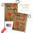Hello Autumn Time For Pumpkin 2-Sided Polyester 18.5 x 13 in. Flag Set