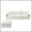 Luxueux canapé modulaire en chenille avec plusieurs conforts pour le salon, parfait pour la détente et le divertissement-870904302