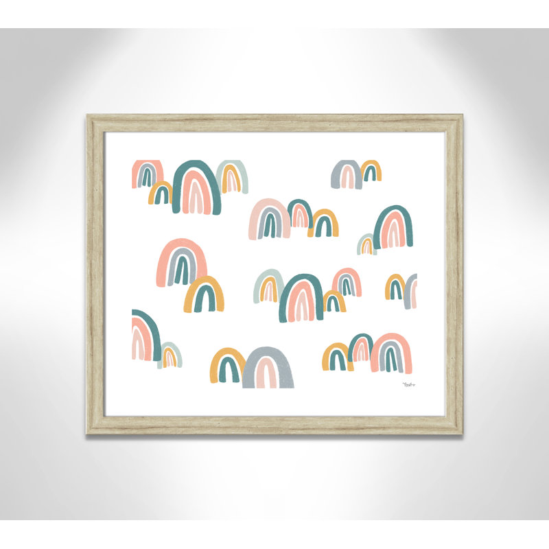 Décoration murale pour enfants, H 22,5 po x l 26,5 po x P 0,63 po, Beige Flat Framed