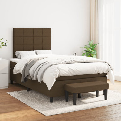 Lit sommier tapissier avec matelas Vidaxl