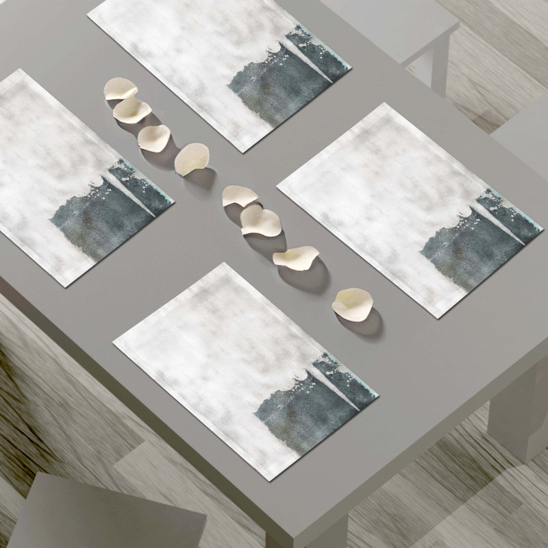 Napperon abstrait en polyester
