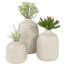 Ensemble de 3 vases de table Renessa