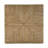 Como 17 in. W Square Banana Leaf Accent Stool