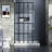 34" X 72" Shower Door Walk-In Black Finish