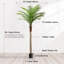 Palmier artificiel dans un pot-894575279