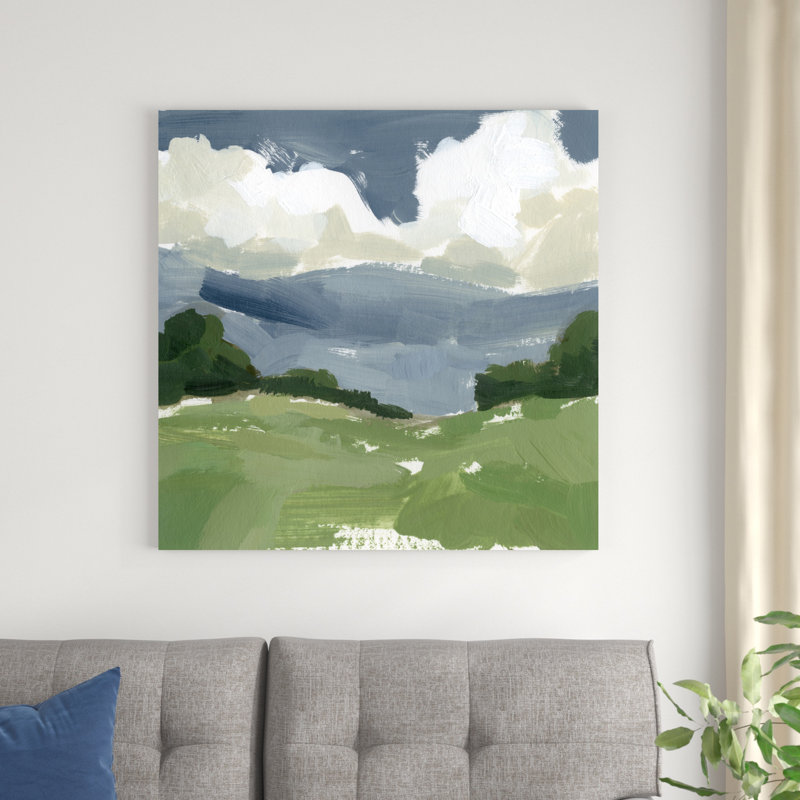 Étude de printemps III, H 30 po x l 30 po x P 1,25 po