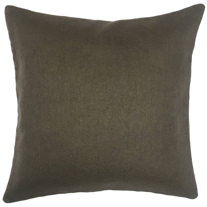  Housse de coussin d'extérieur carré et insert, 24 po x 24 po, Taupe