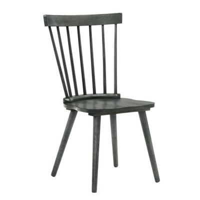 Pair Of Traditional Solid Wood Side Chairs For Dining Area With Warmth And Easy Setup Quick Simple