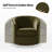 Altheimer Velvet Swivel Accent Chair-474468071