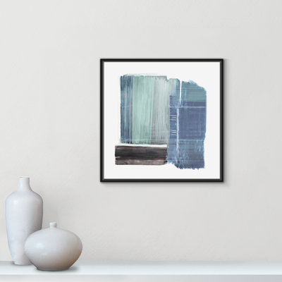 Brushwork in Calm Tones II Print by PI Studio
