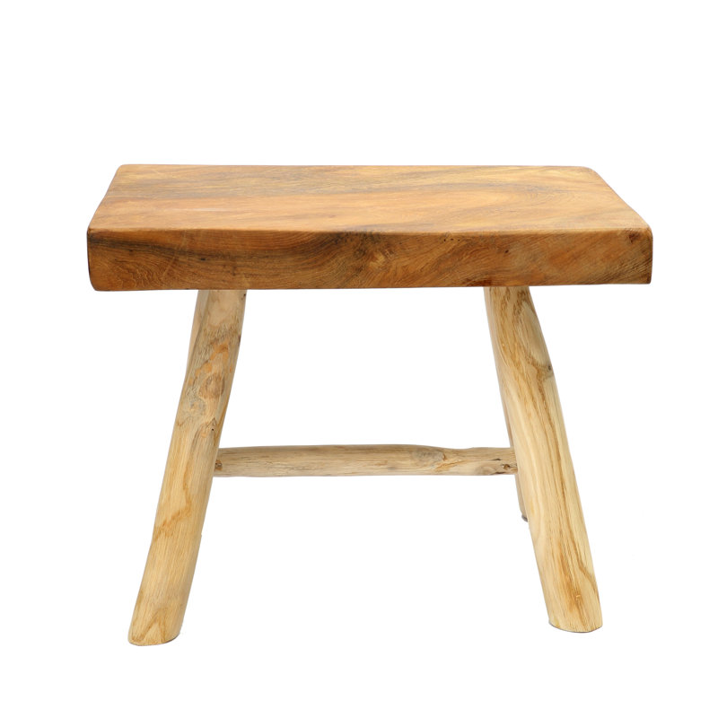 Solid Wood Accent Stool