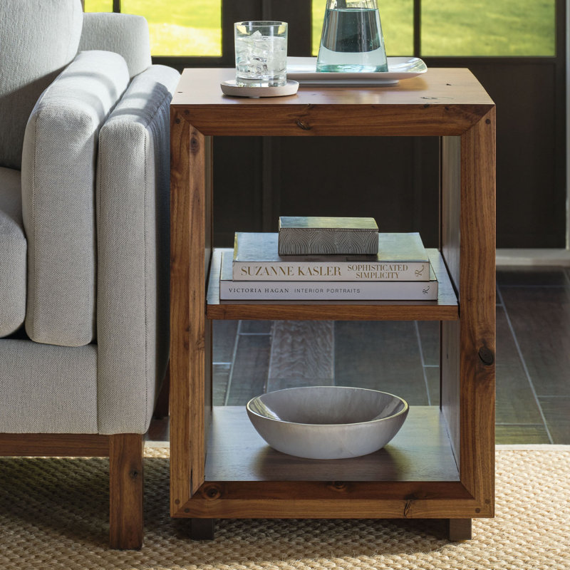 Saranac Solid Wood End Table