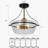 Marrina 3 - Light 14'' Simple Dome Semi Flush Mount