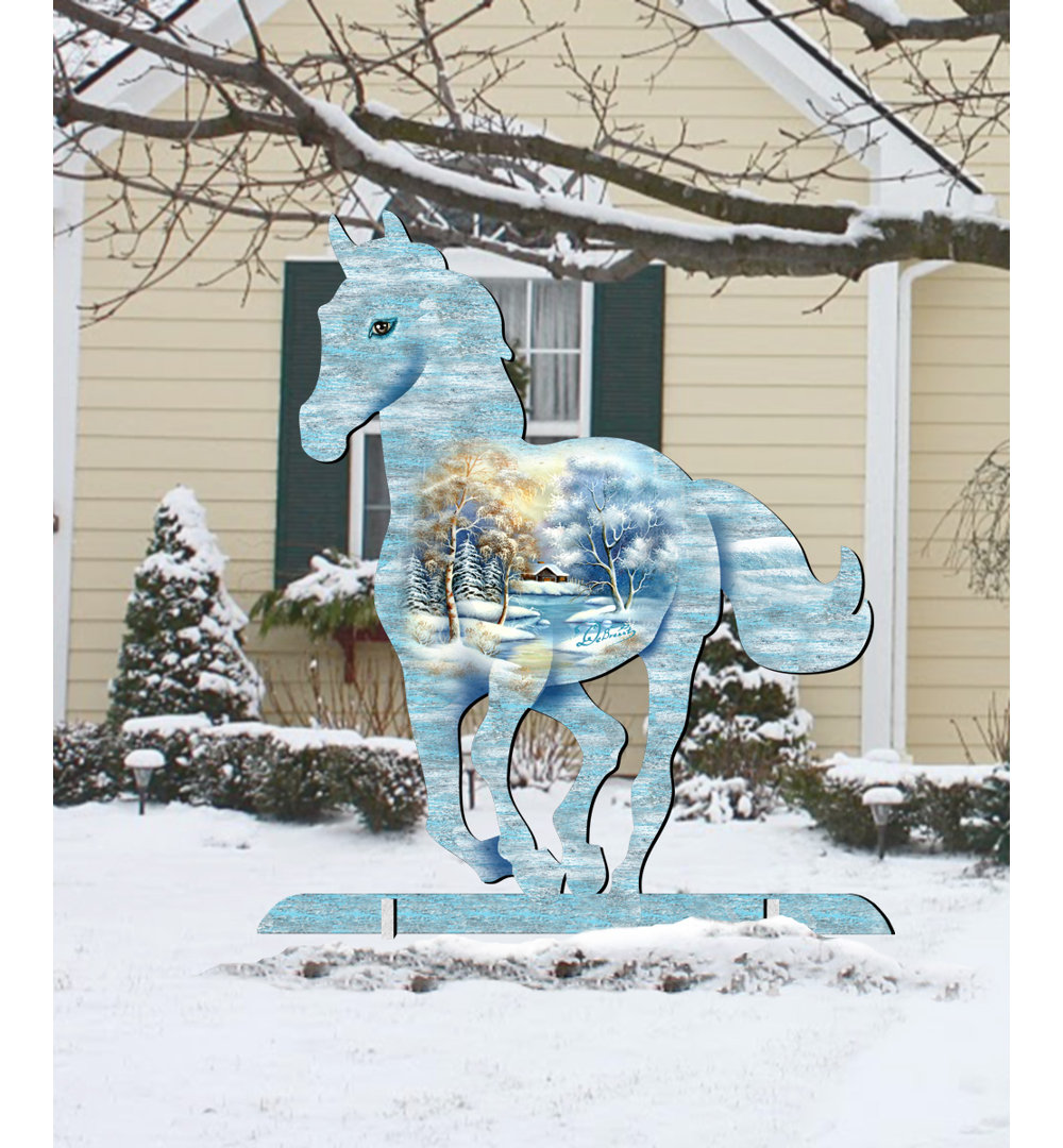 Running Pony Scenic Lawn Art The Holiday Aisle®