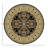 Gloucester Gilded Loom Oriental Black Area Rug-16342929