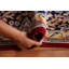 Tapis rouge rétro traditionnel 10 x 13