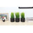 7.87'' Faux Grass in Cement Pot-778101472