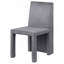 Chaise d'appoint rembourrée (ensemble de 2)