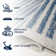 Baumgardner Modern Berber Stripe Cream/Navy Rug