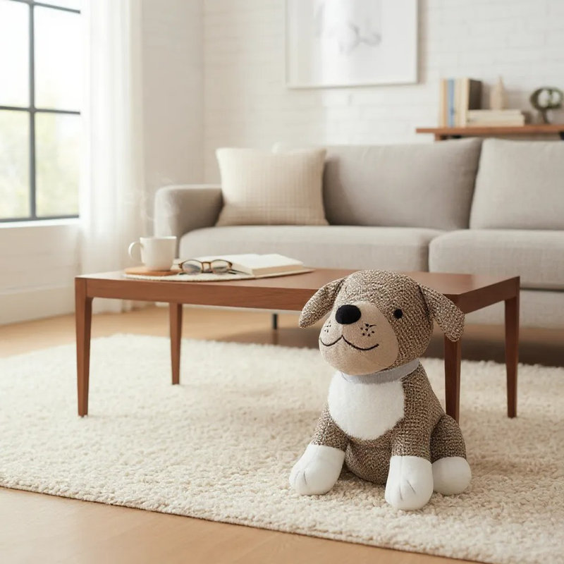 Fabric Dog Doorstop