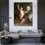 «Cupid as Bacchus» par Adolf Ulrik Wertmüller, reproduction d'art sur toile tendue-61636648