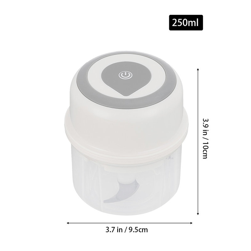 Rechargeable 250ml Wireless Mini Electric Garlic Chopper