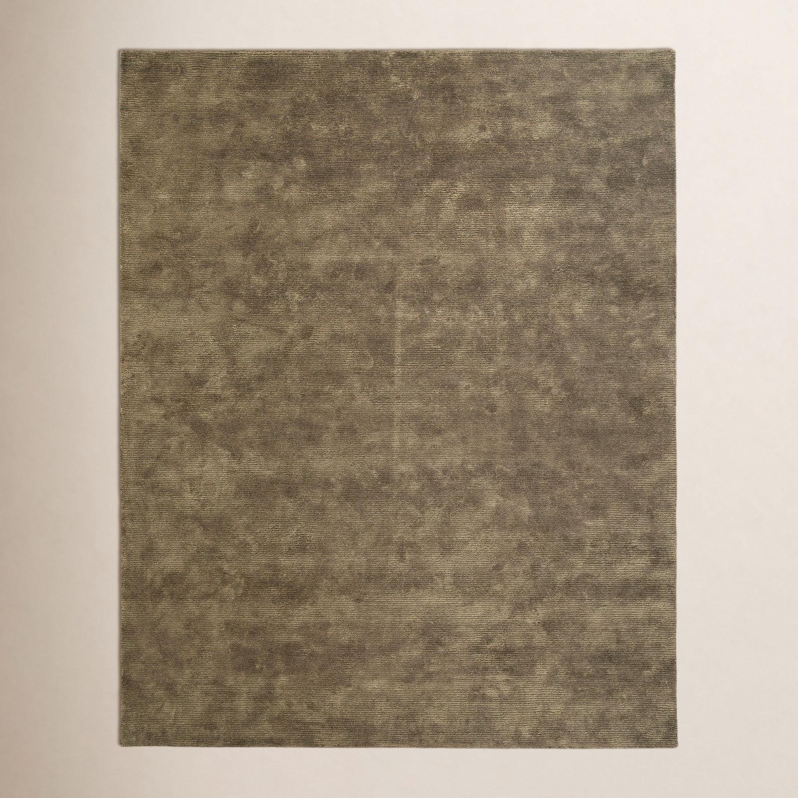 Cliona Solid Hand-Tufted Jute Rug, Rectangle 2' x 3'