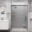 Base de douche réversible à surface unie 48 po x 36 po Kiara Calcutta