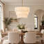 Virelle 6-Light Boho Dimmable Tiered Drum Chandelier