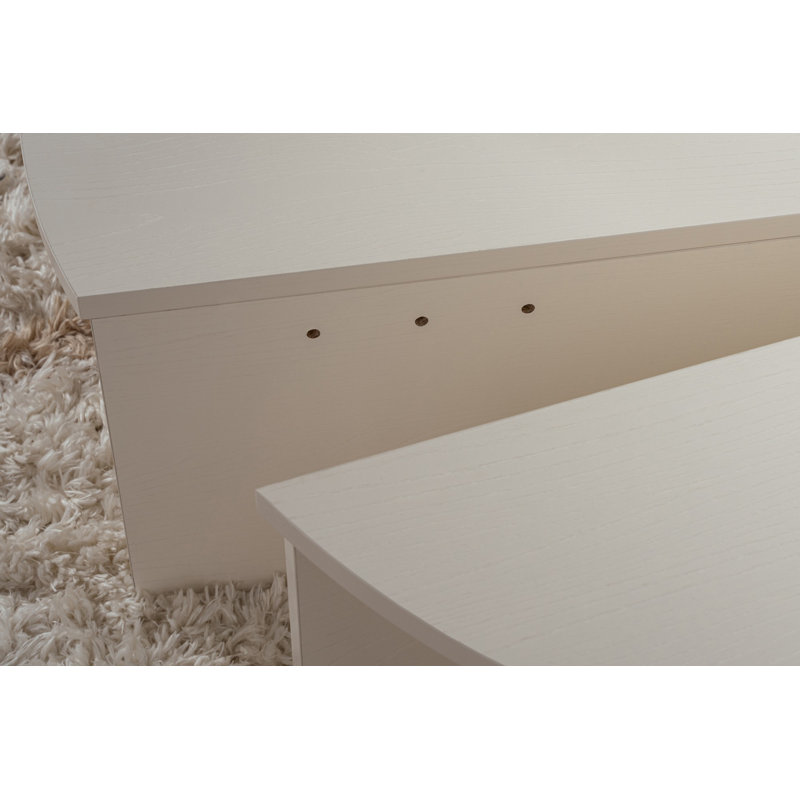Sicario Coffee Table, Wood White