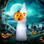 Spectre d'Halloween gonflable 8 pi avec miroir
