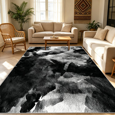 Tapis 1 pièce, doux et confortables, toutes saisons, faciles à entretenir, lavables à la machine, tapis de sol d'intérieur pour le salon, la chambre à coucher, la salle à manger, le couloir, le bureau, le patio, la maison et l'extérieur