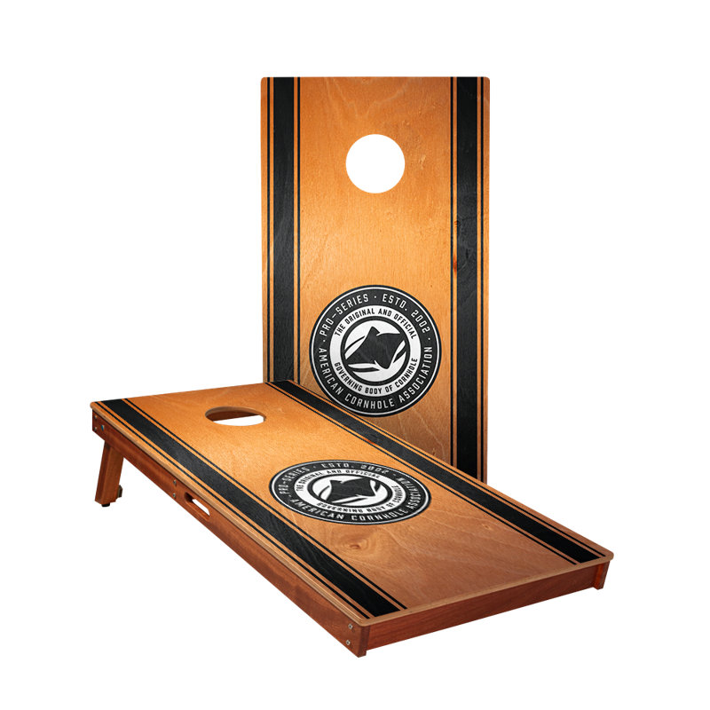 ACA Classic Stripes Sig Pro Cornhole Boards
