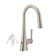 Moen Kurv Single Handle Pulldown Kitchen Faucet with Power Clean Technology