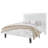 Modern Corduroy Platform Bed With Adjustable Headboard,Maximize Space With Under-Bed Storage,No Box Spring Required-487709958-487709960