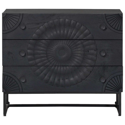 3 - Drawer Rectangle Accent Chest