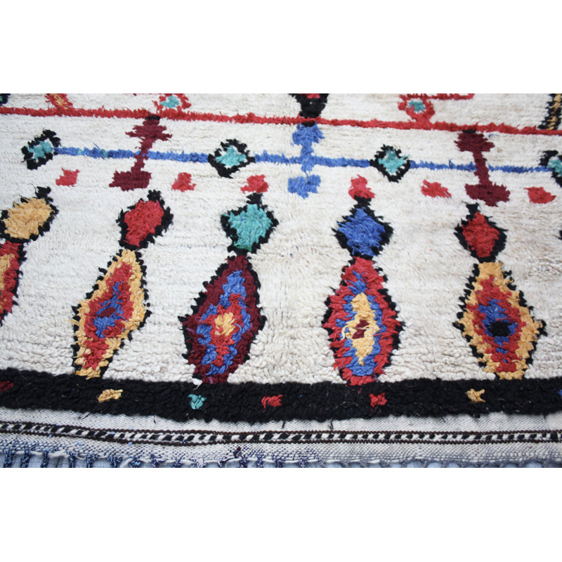 One-of-a-Kind Rectangle 4'9" X 9'6" Hand Knotted Area Rug