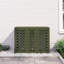 Olive Green Metal 110 X 50 X 80 Cm Air Conditioning Unit Cover