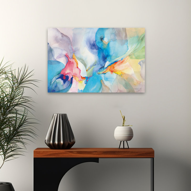 Abstrait - Shangri La Crop, H 16 po x l 24 po
