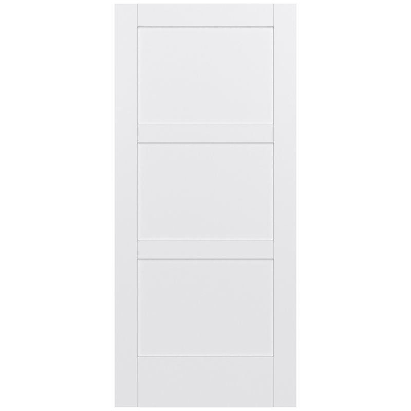 Porte intérieure 3 panneaux MODA, 36 po x 80 po
