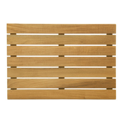 Solid Wood Shower Mat