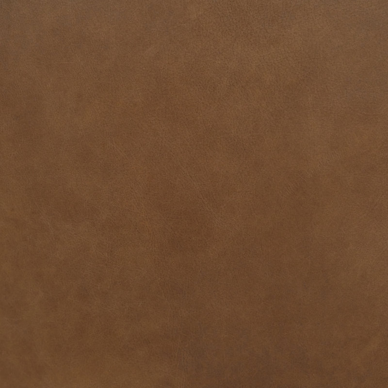 Gradel Swivel Chair, Brown Genuine Leather