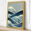 Tide in Lines Coastal 1 Piece Wrapped Canvas Wall Art-1871374880-1871375070
