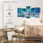 Radiant Northern Lights, reproduction d'art sur toile-92829450
